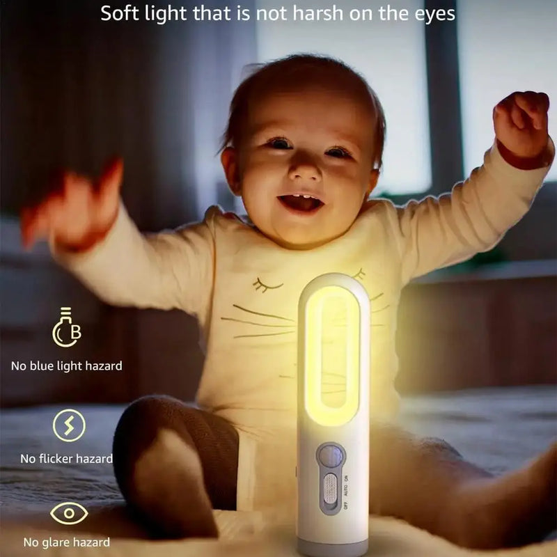 GlowFlex: Luminária LED com Sensor de Movimento e Ajuste de Luz